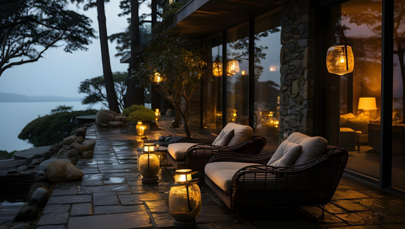 Applique murale extérieur pour terrasse