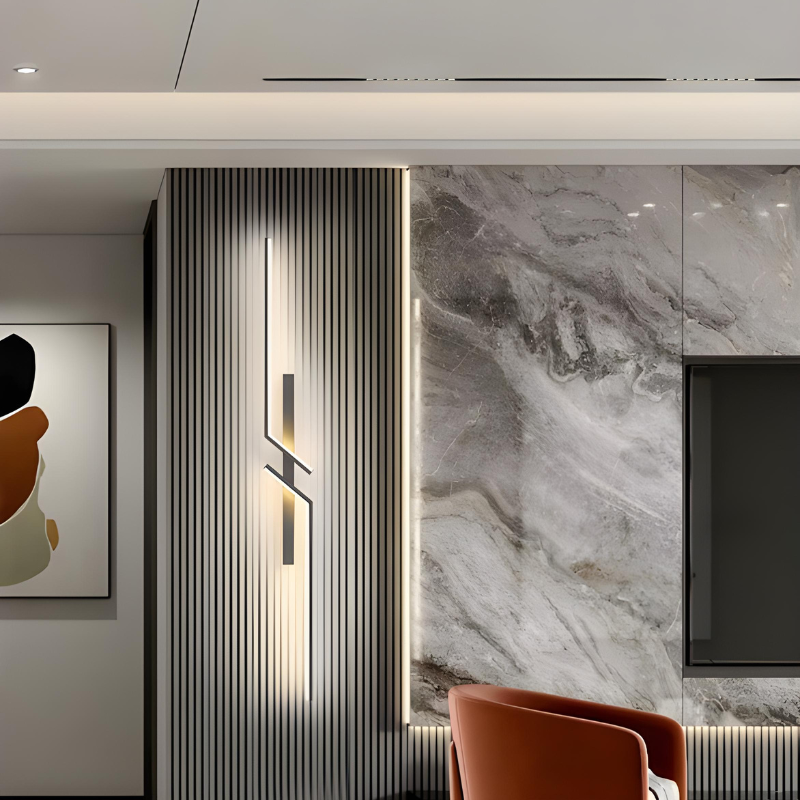 Applique Murale Salon Moderne LED Élégant et Minimaliste