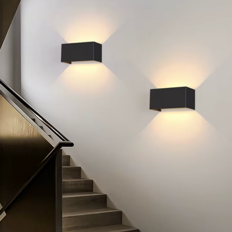 Applique Murale LED Design Nordique Minimaliste Rectangulaire