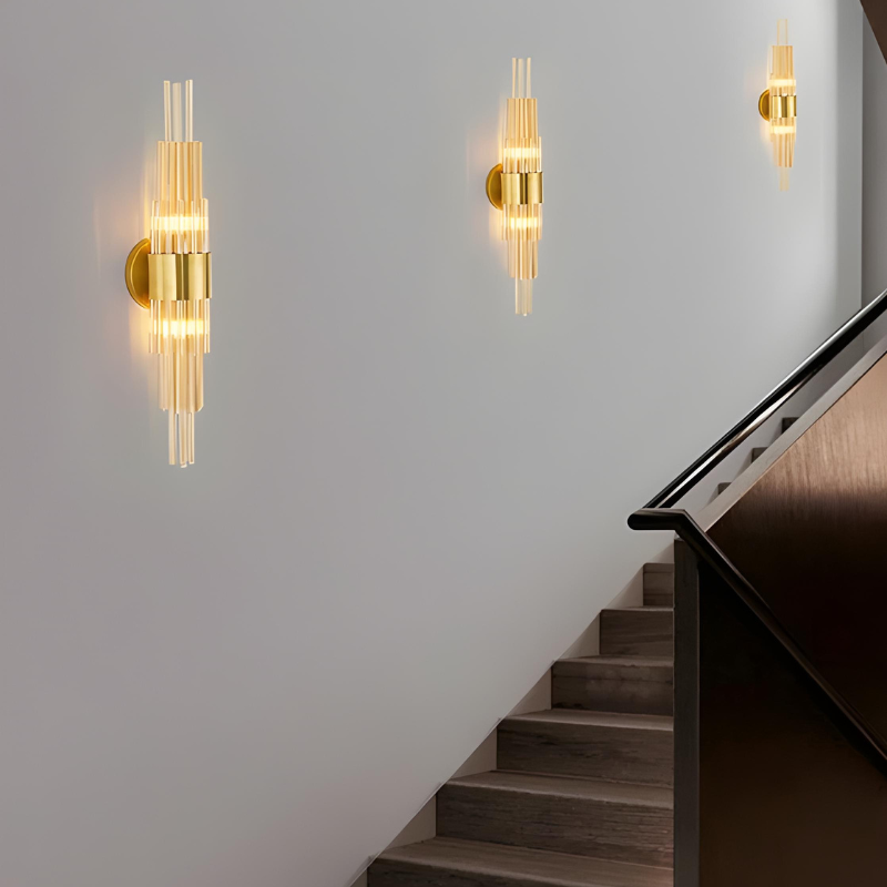 Applique Murale en Verre pour Salon Moderne | Design Luxe Élégant