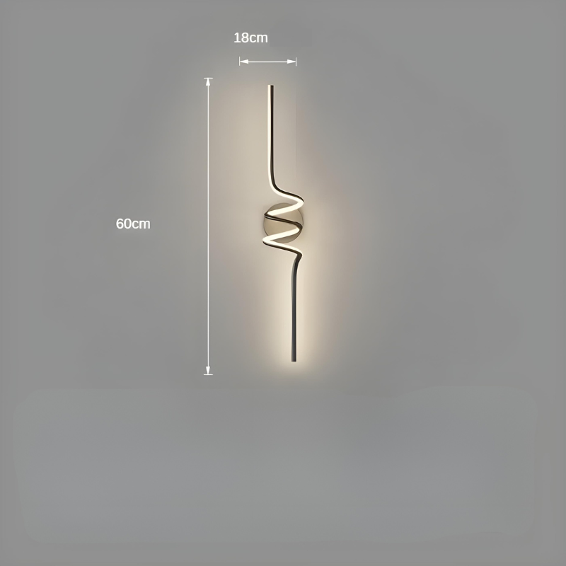 Applique Murale LED Salon Minimaliste et Élégant