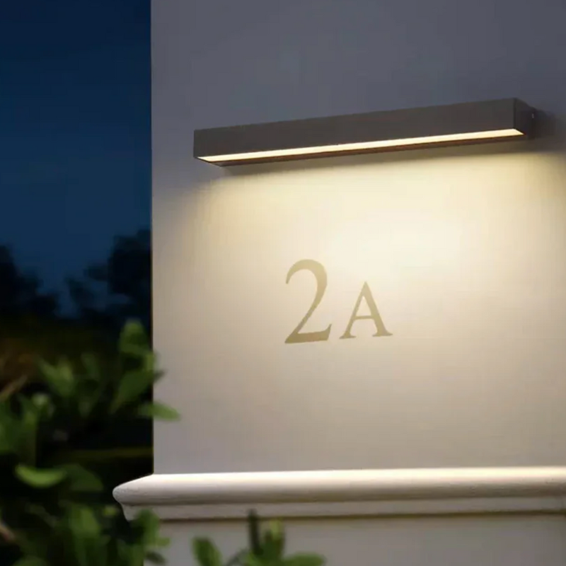 Applique Extérieure Murale LED Extérieur Rectangulaire Décoratif