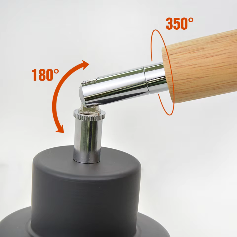 Applique Murale en Bois avec Interrupteur | Scandinave