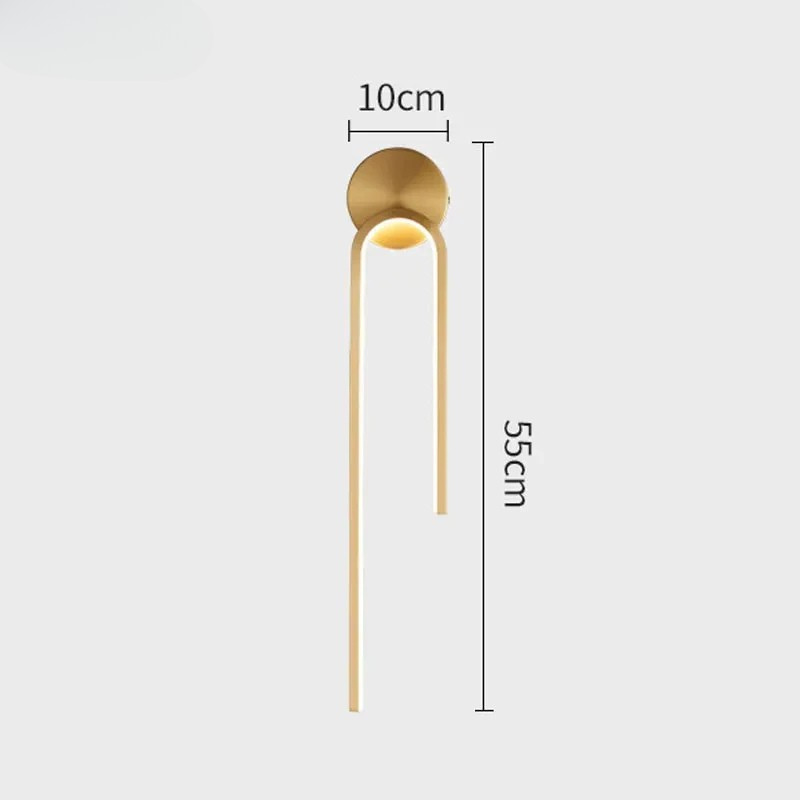 Applique Murale LED Minimaliste Nordique et Décoratif