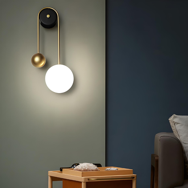 Applique Murale LED Minimaliste Nordique et Décoratif | Sphère