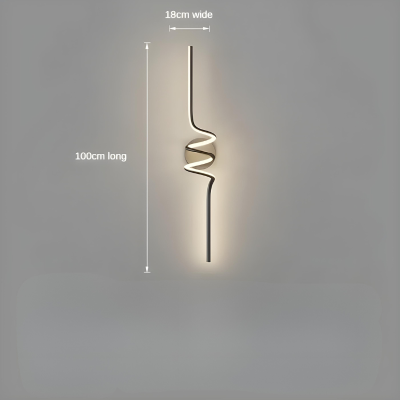 Applique Murale LED Salon Minimaliste et Élégant