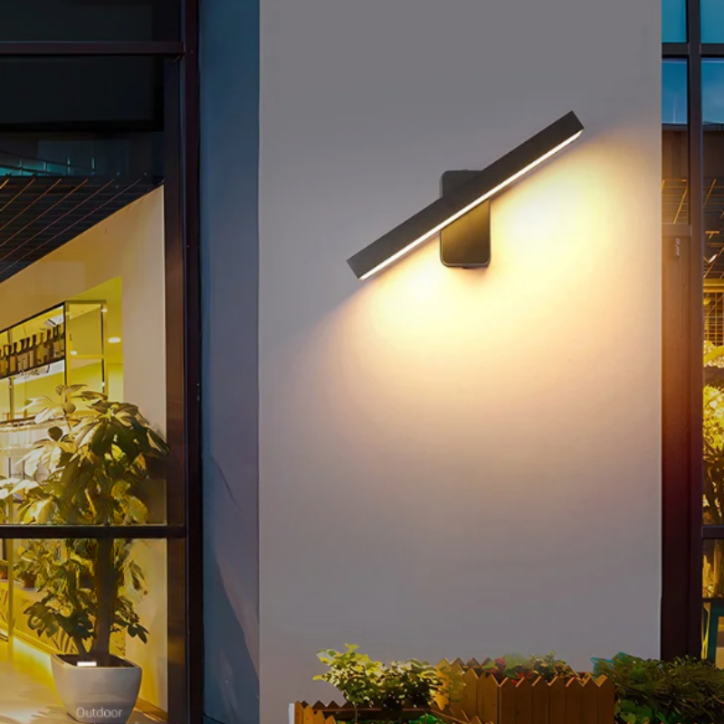 Applique Murale LED Extérieur Moderne Minimaliste