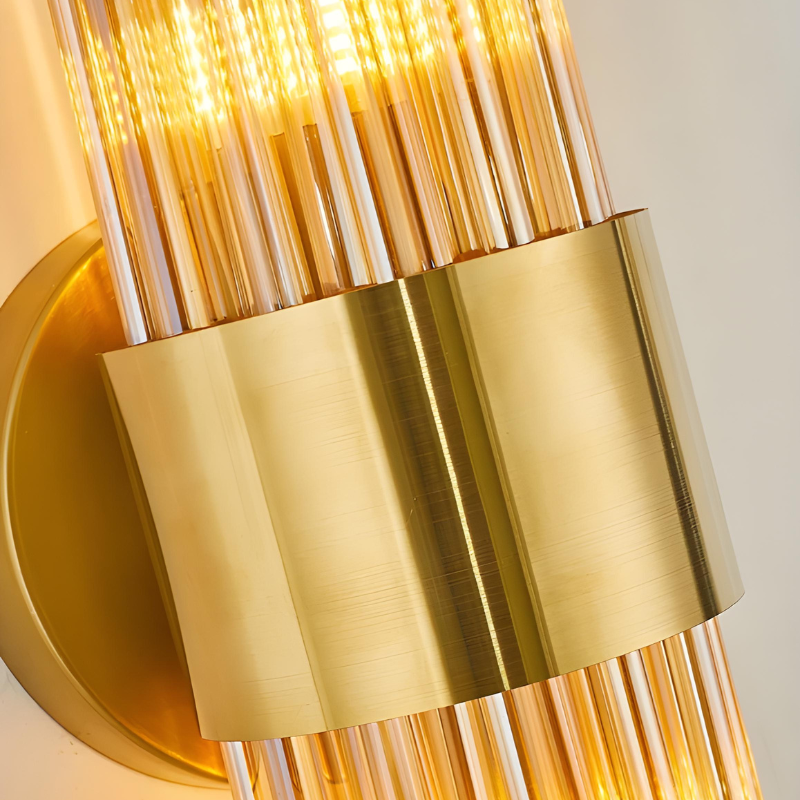 Applique Murale en Verre pour Salon Moderne | Design Luxe Élégant