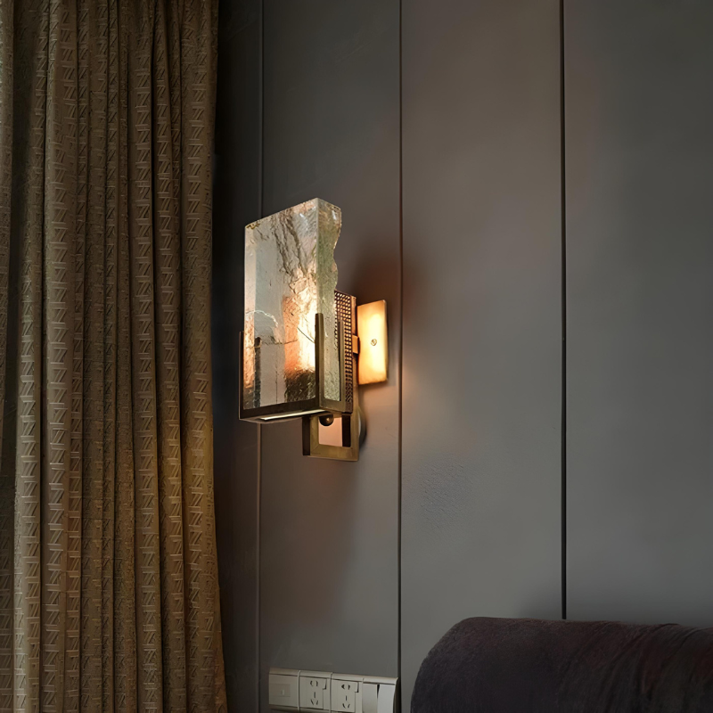 Applique Murale LED Cristal | Design de Luxe Décoratif pour Salon Moderne