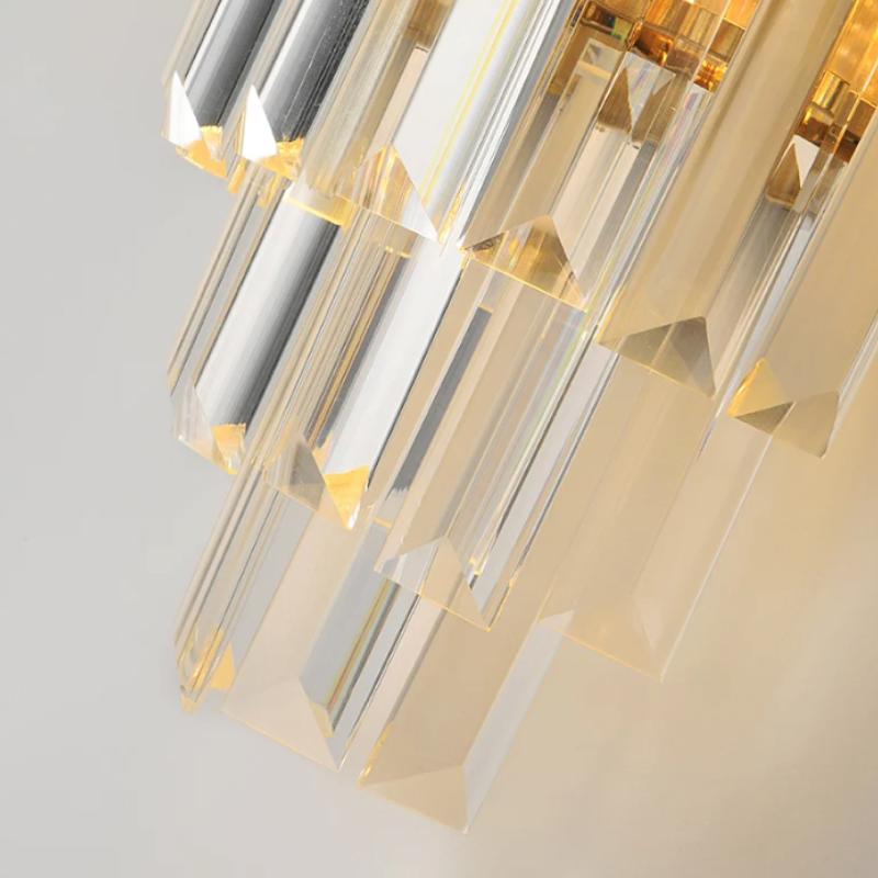Applique Murale LED Cristal Moderne pour Salon | Design Haut de gamme