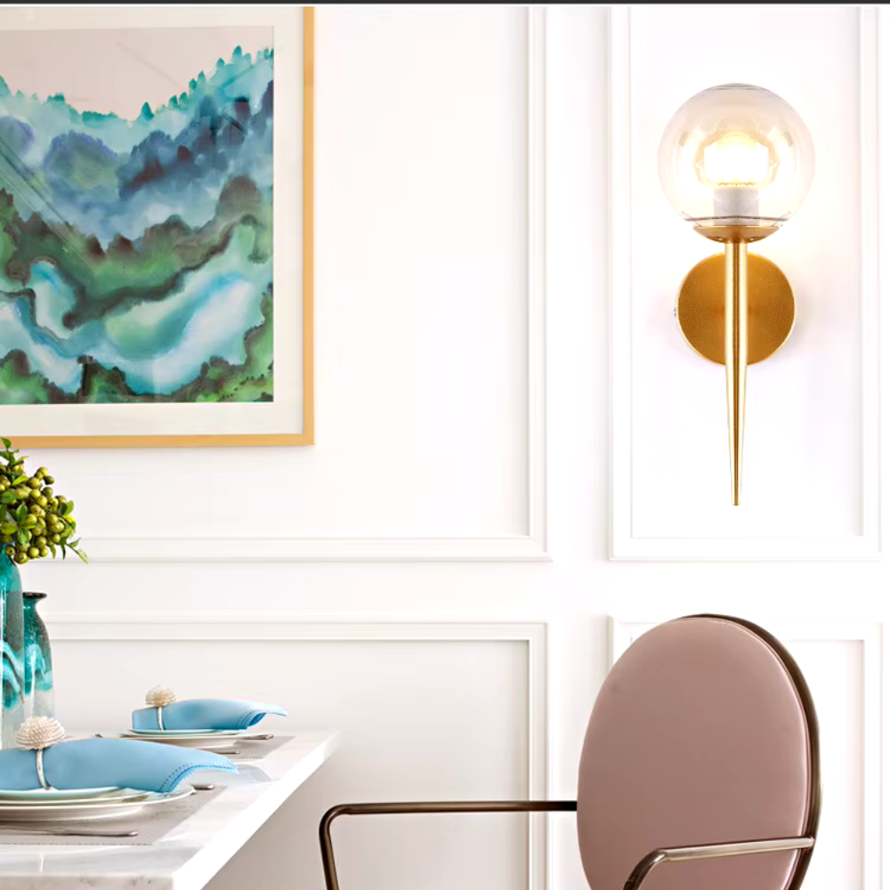 Applique Murale LED Minimaliste Nordique | Sphérique