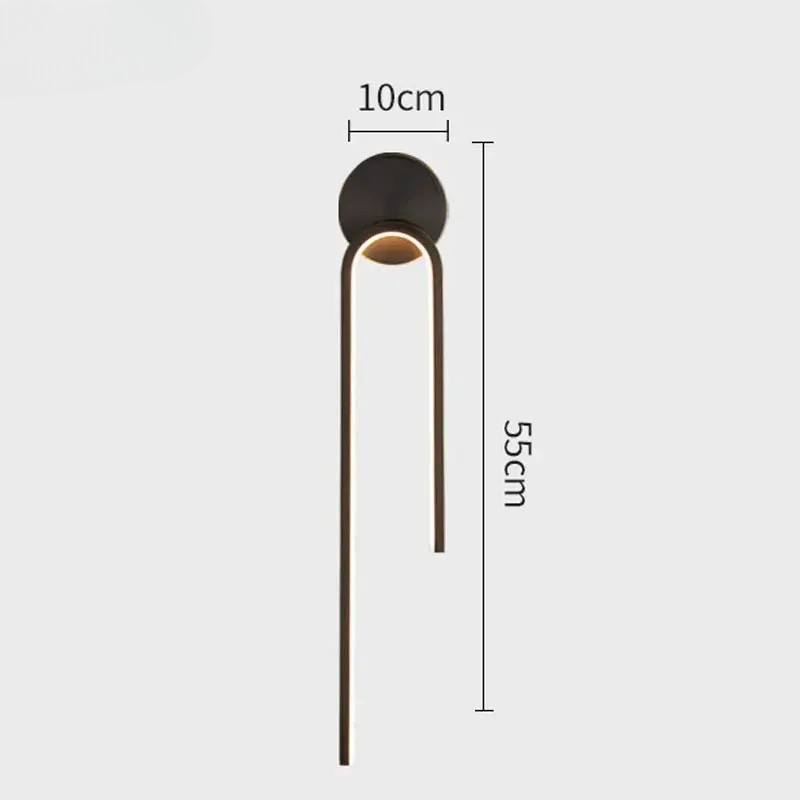 Applique Murale LED Minimaliste Nordique et Décoratif