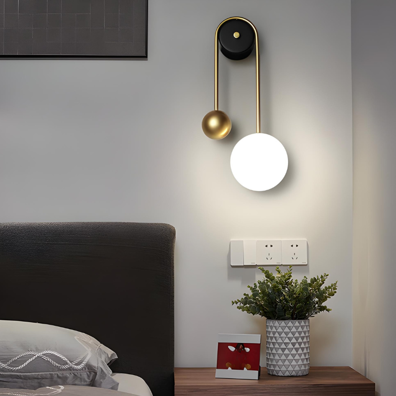 Applique Murale LED Minimaliste Nordique et Décoratif | Sphère