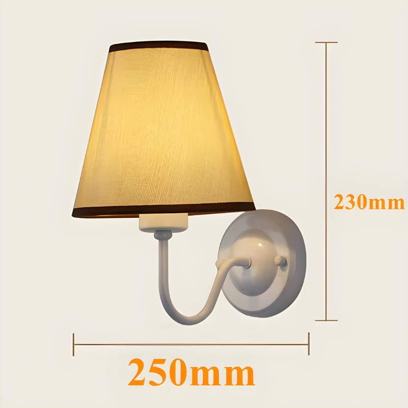 Applique Murale Chambre Vintage Scandinave en Tissu