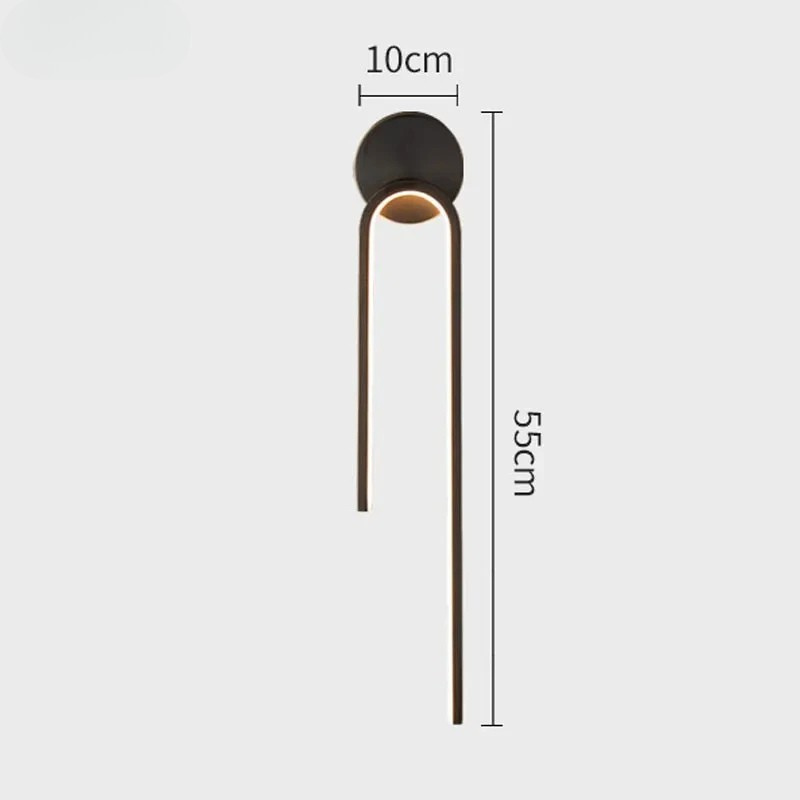 Applique Murale LED Minimaliste Nordique et Décoratif