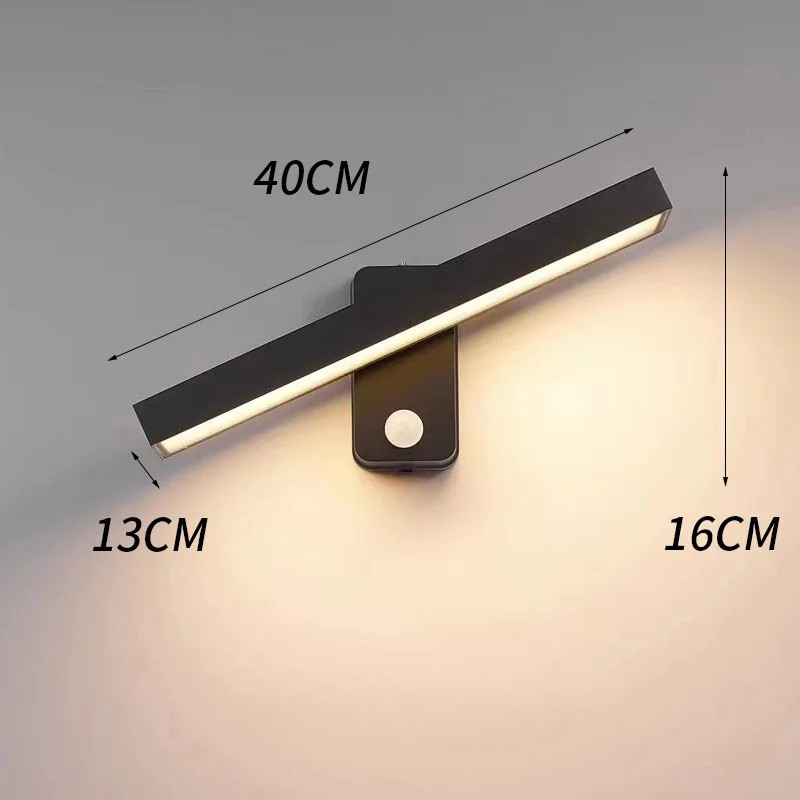 Applique Murale LED Extérieur Moderne Minimaliste