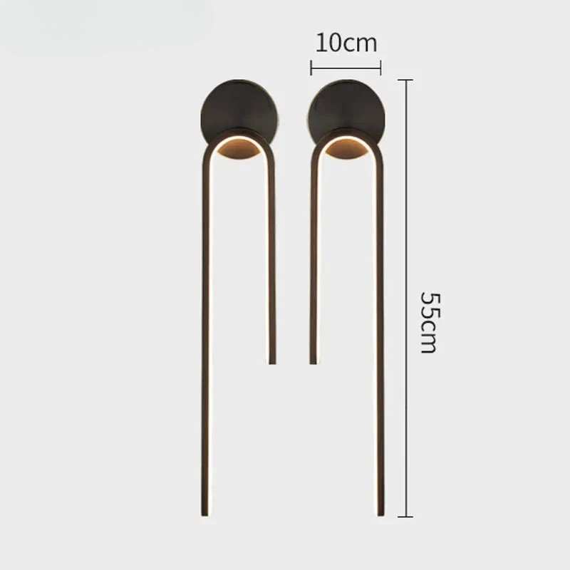 Applique Murale LED Minimaliste Nordique et Décoratif