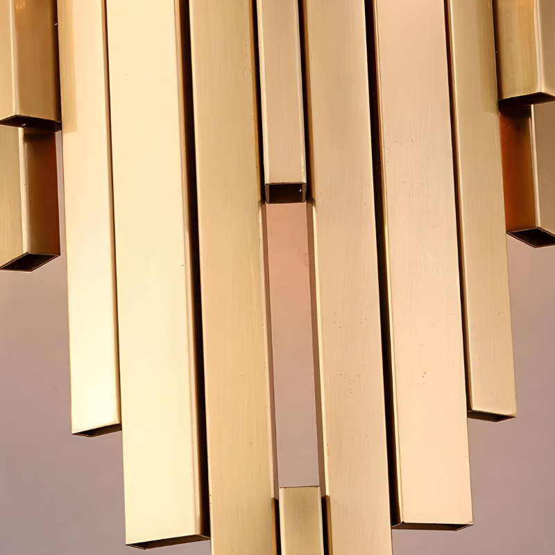 Applique Murale Cristal pour Salon Moderne | Design Doré Haut de Gamme