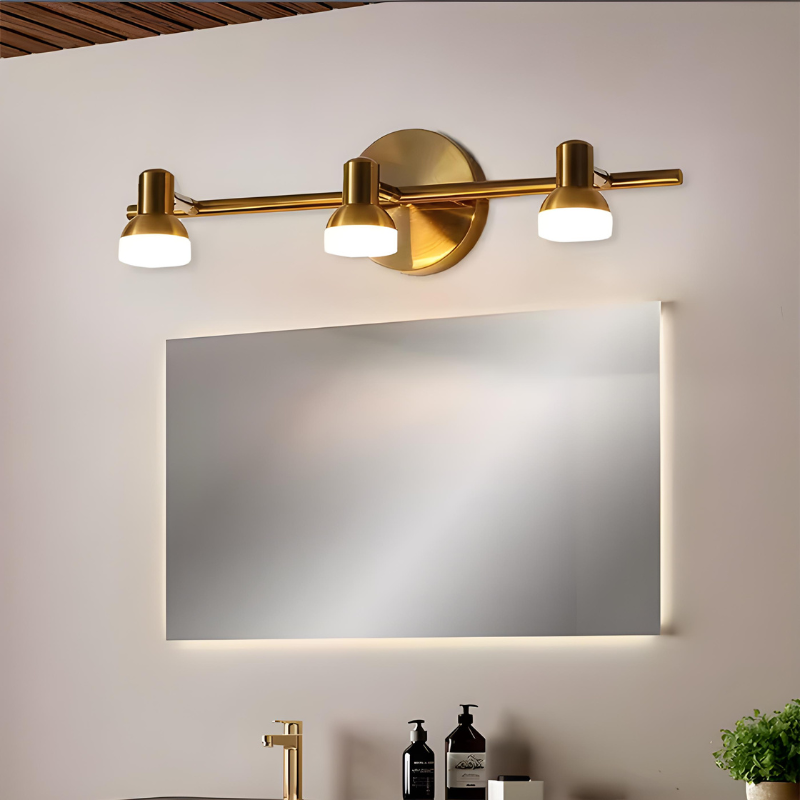 Applique Murale Salle de Bain LED Rotative Moderne