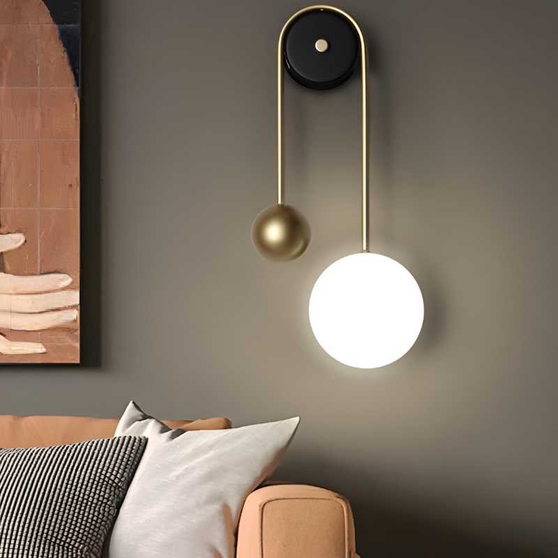 Applique Murale LED Minimaliste Nordique et Décoratif | Sphère