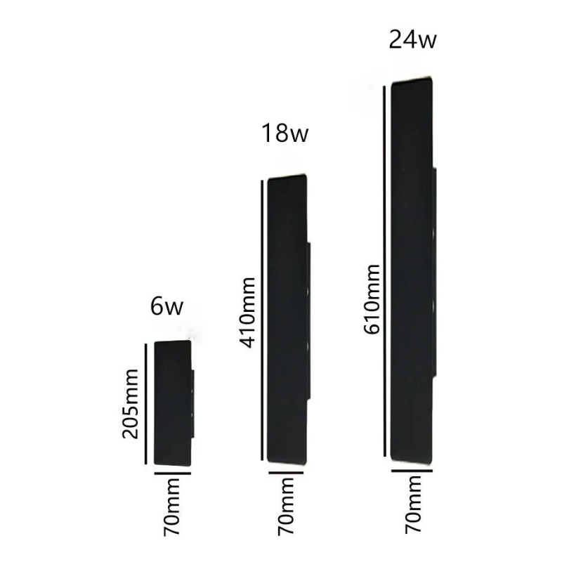 Applique Murale LED Extérieur Minimaliste et Moderne