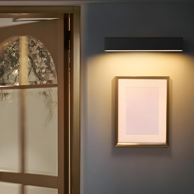 Applique Extérieure Murale LED Extérieur Rectangulaire Décoratif