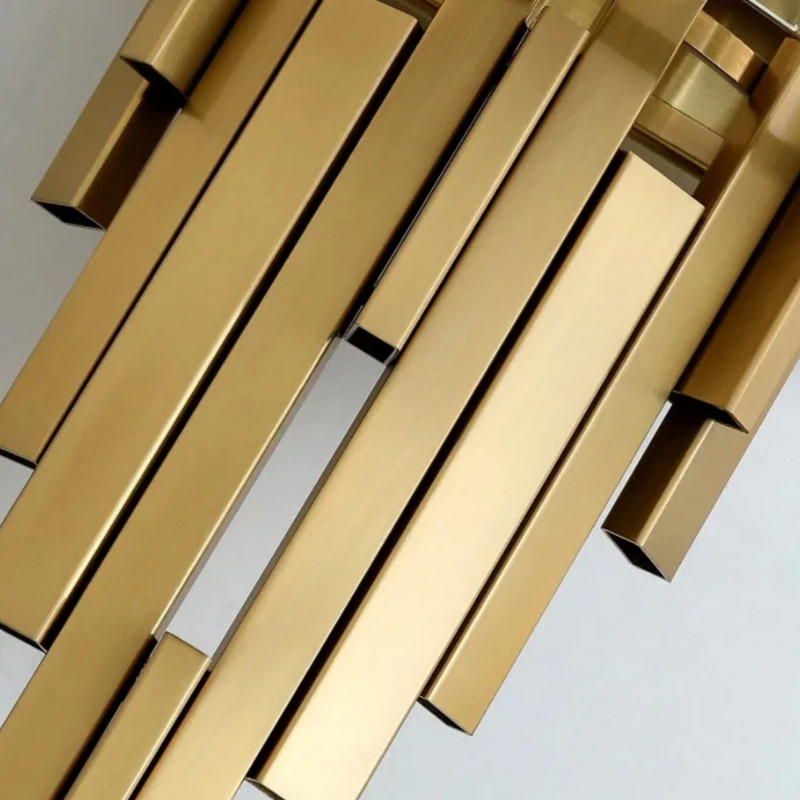 Applique Murale Cristal pour Salon Moderne | Design Doré Haut de Gamme