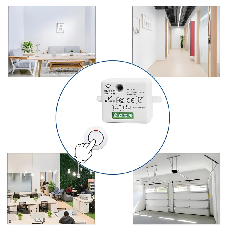 Interrupteur Sans Fil Intelligent | Allumez Vos Appliques en Un Geste