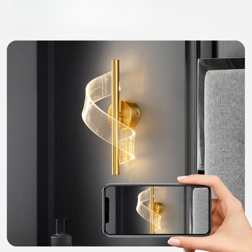 Applique Murale LED Rotative Scandinave