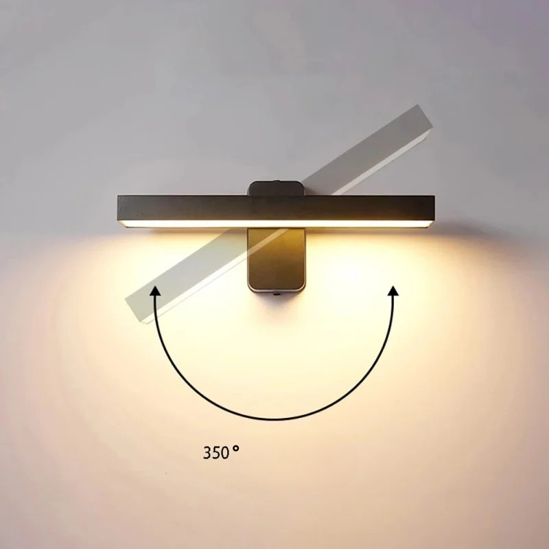 Applique Murale LED Extérieur Moderne Minimaliste