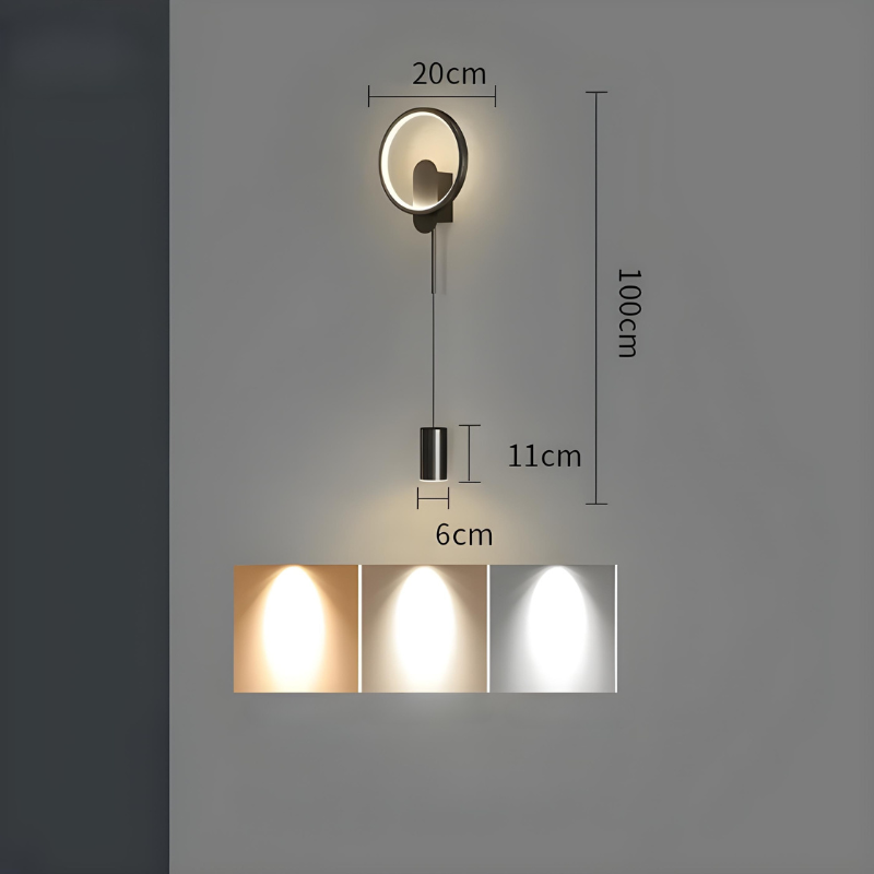 Applique murale Salon LED Nordique et Moderne