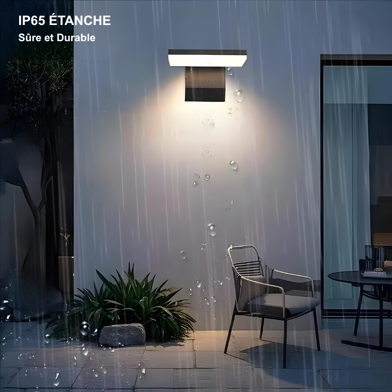 Applique Murale LED Extérieure Moderne et Minimaliste avec Détecteur de Mouvement