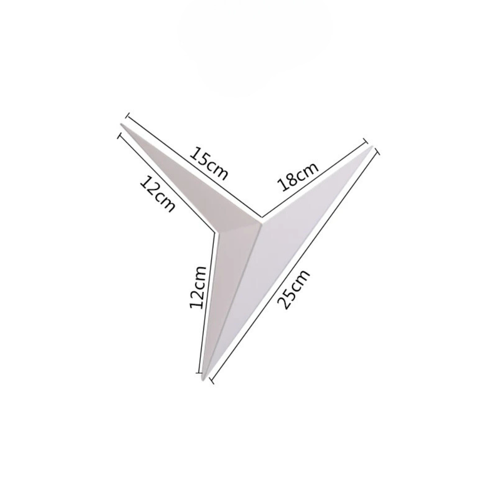 Applique Murale LED Triangulaire Nordique