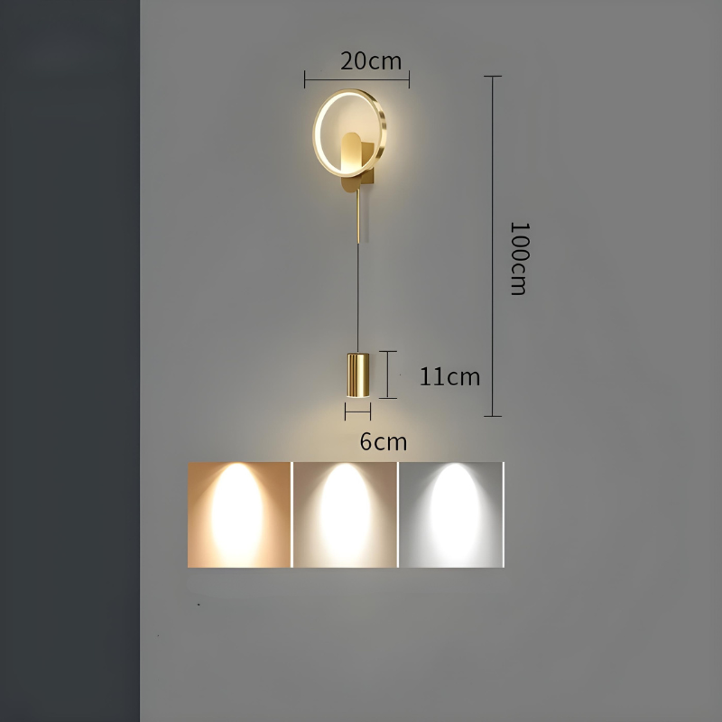 Applique murale Salon LED Nordique et Moderne