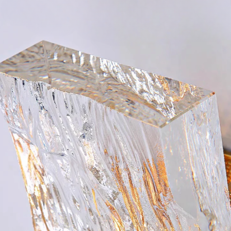 Applique Murale LED Cristal | Design de Luxe Décoratif pour Salon Moderne