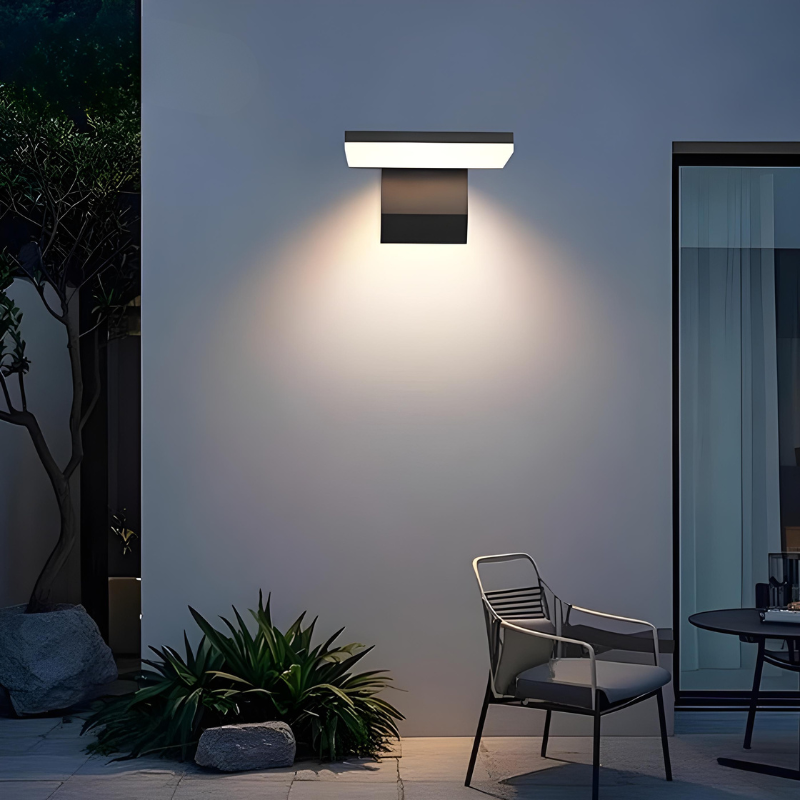 Applique Murale LED Extérieure Moderne et Minimaliste avec Détecteur de Mouvement