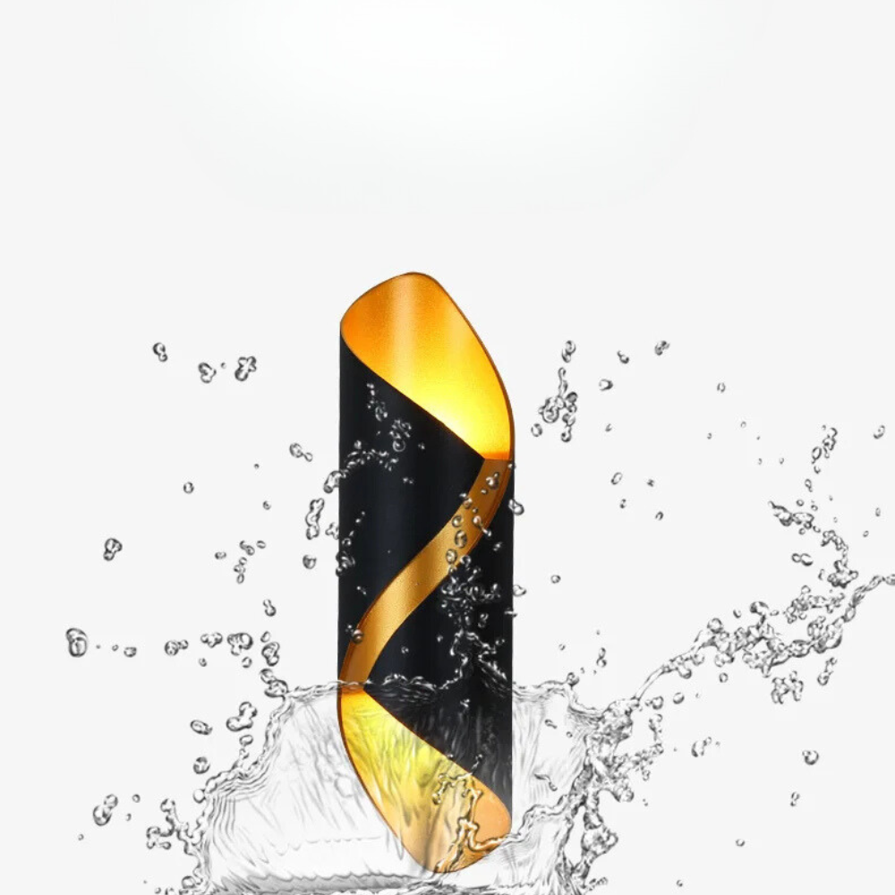 Applique Murale LED Design Nordique en Spirale