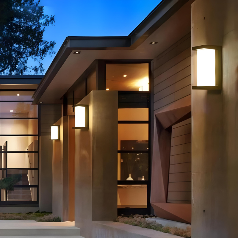 Applique Murale Extérieure LED Étanche avec Capteur de Mouvement