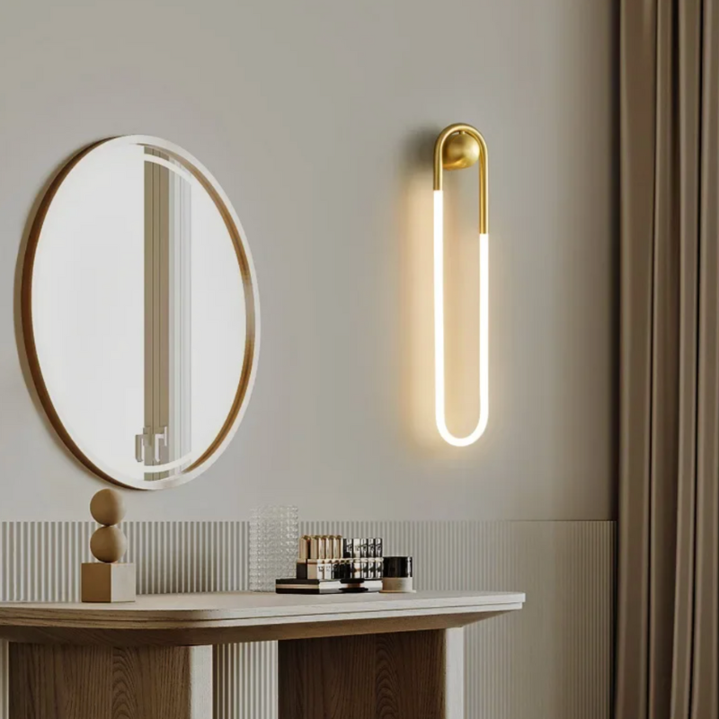 Applique Murale LED Minimaliste Nordique | Design Allongé Suspendu