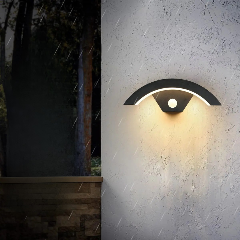 Applique Murale LED Extérieur Moderne avec Capteur