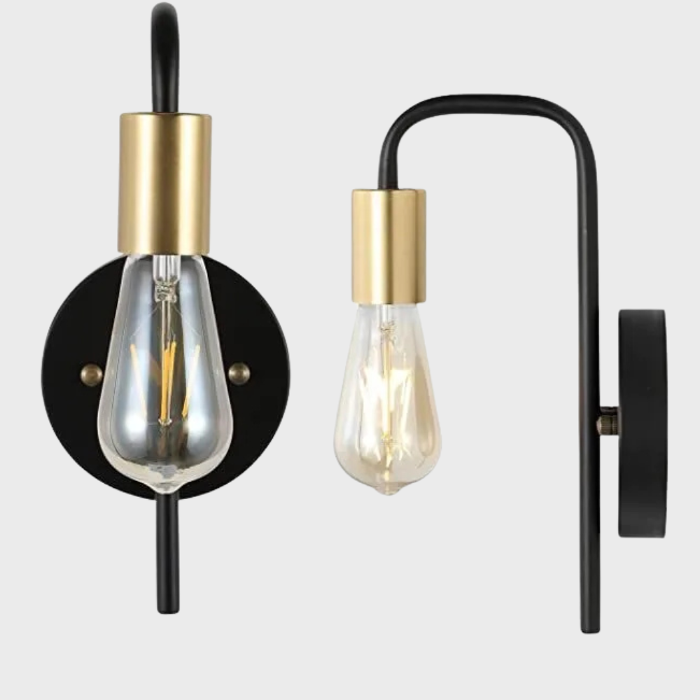 Applique Murale Vintage en Métal