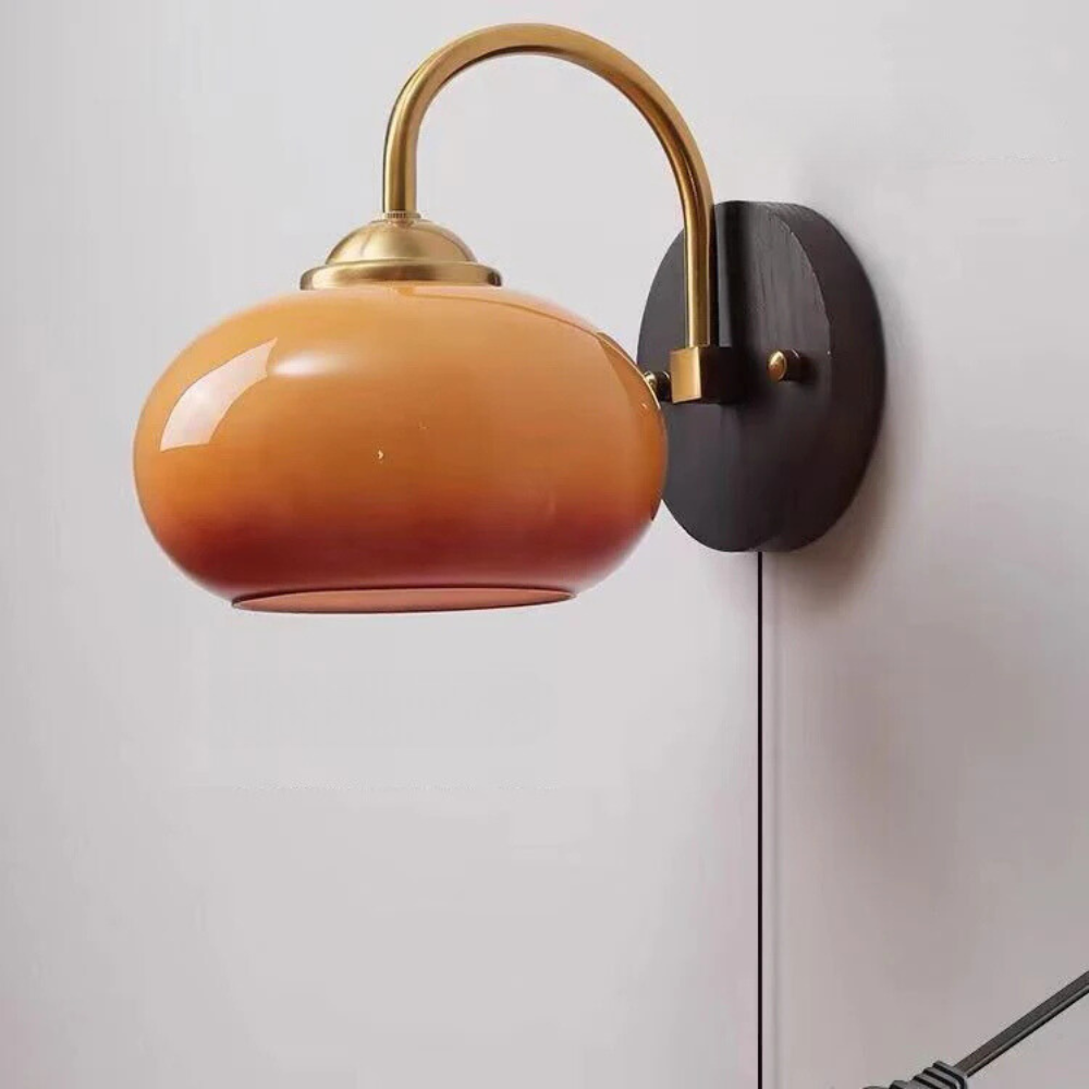 Applique Murale en Verre avec Interrupteur | Originale Luxueuse