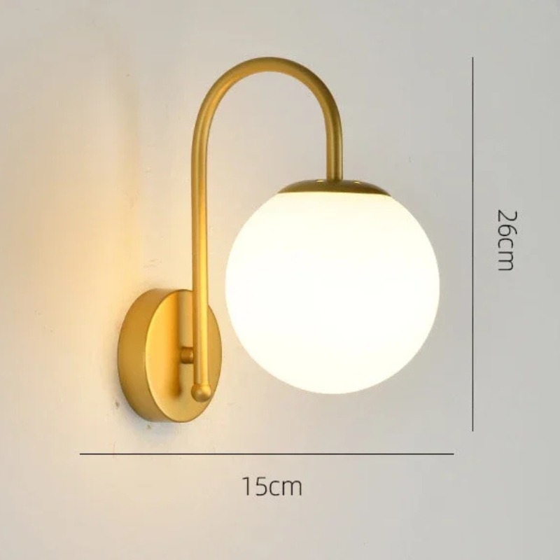 Applique Murale LED Minimaliste Nordique et Décoratif | Sphérique