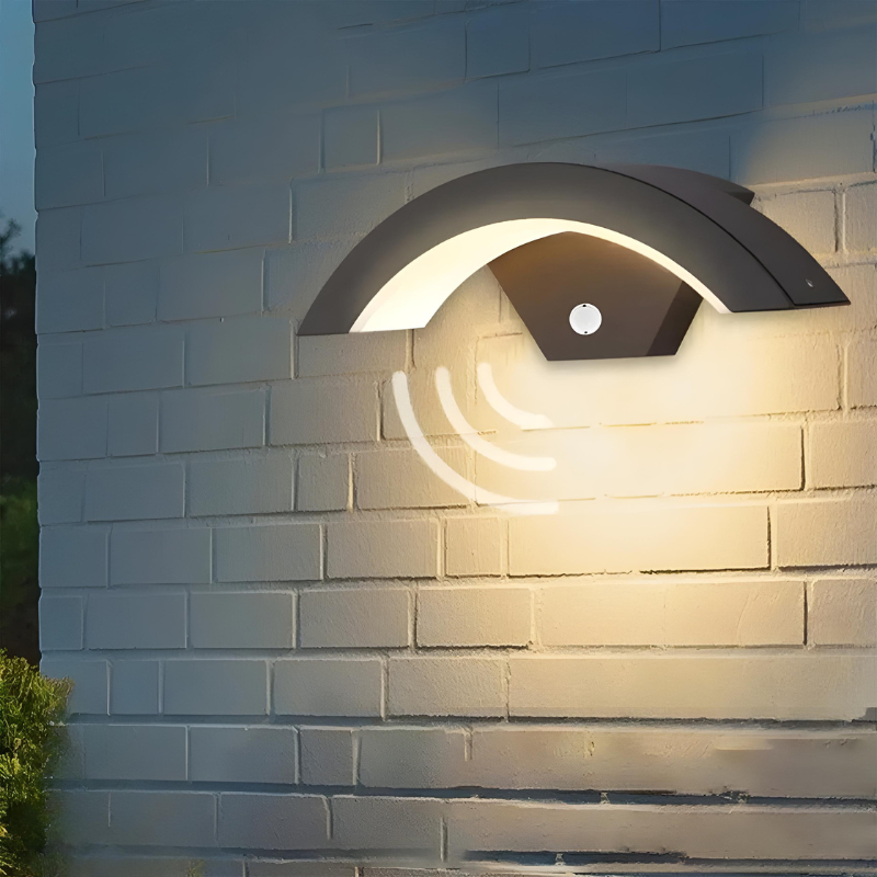 Applique Murale LED Extérieur Moderne avec Capteur