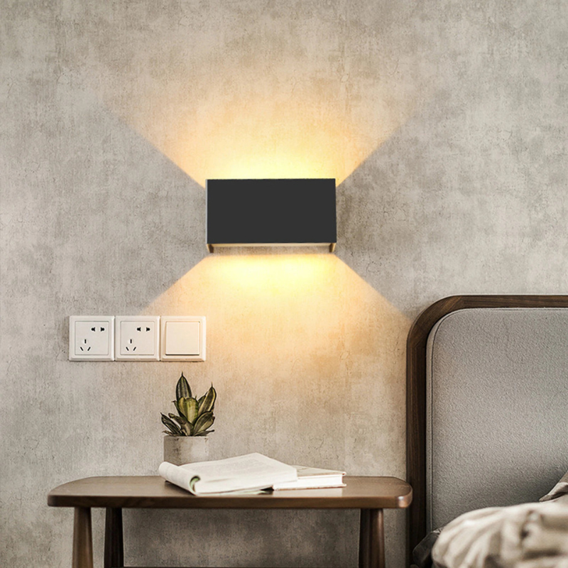 Applique Murale LED Design Nordique Minimaliste Rectangulaire