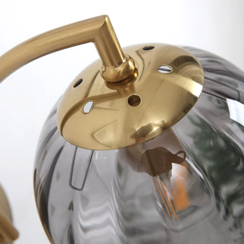 Applique Murale LED en Verre Coloré | Design Nordique Minimaliste