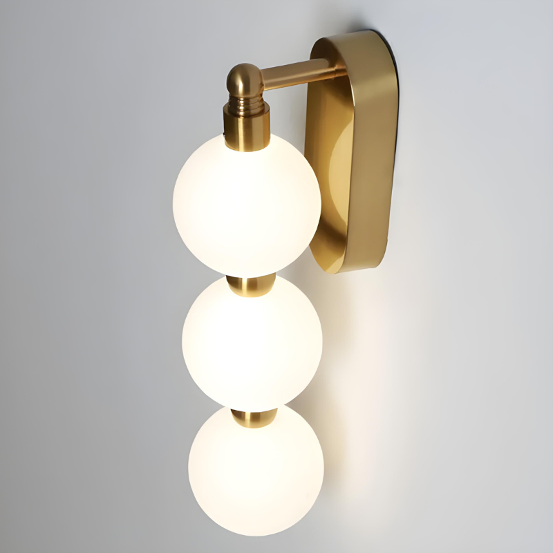 Applique Murale LED Minimaliste Nordique et Décoratif | Triple Sphère