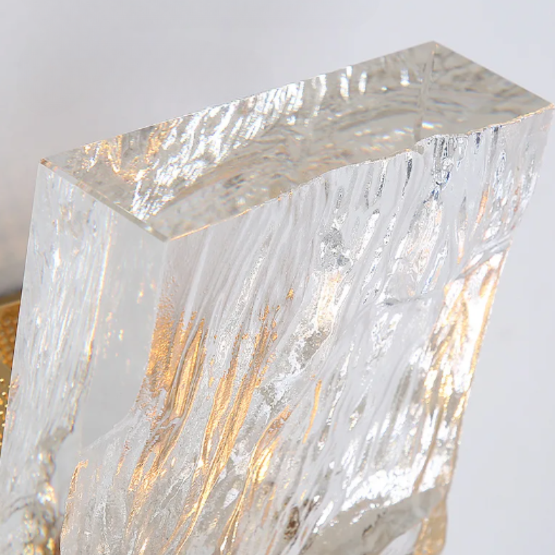 Applique Murale LED Cristal | Design de Luxe Décoratif pour Salon Moderne