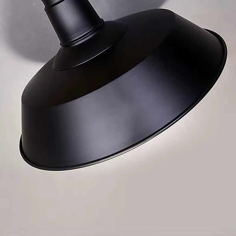 Applique Murale avec Interrupteur | Rétro Industrielle en Fer