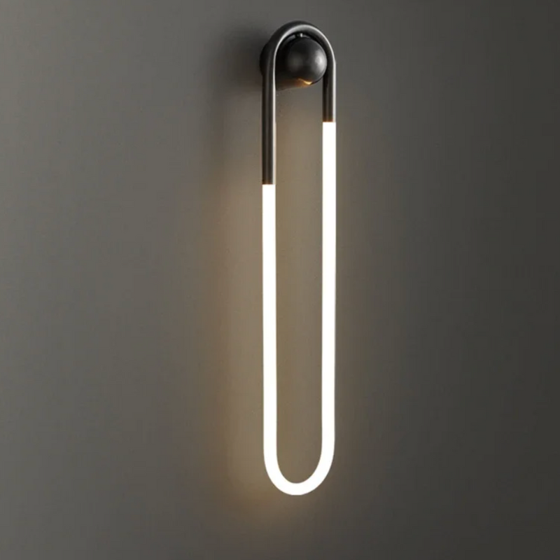 Applique Murale LED Minimaliste Nordique | Design Allongé Suspendu